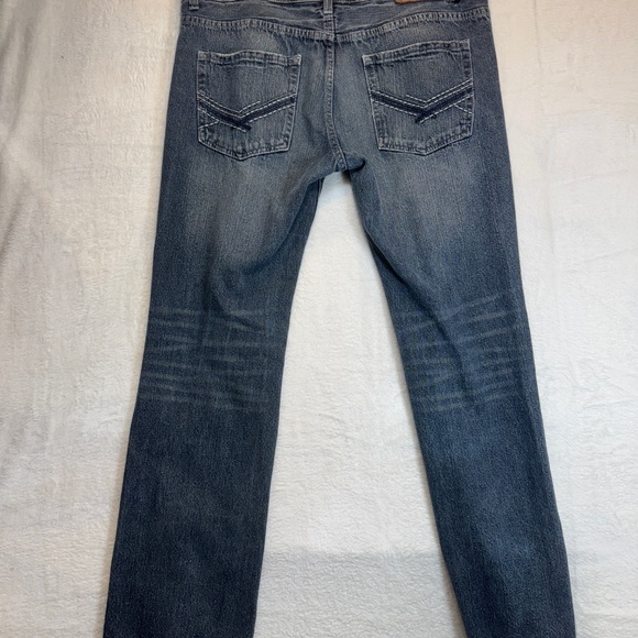 Bluenotes Jeans Mens Size 38/32 Blue Denim Slim Straight Western Cowboy - Picture 9 of 10